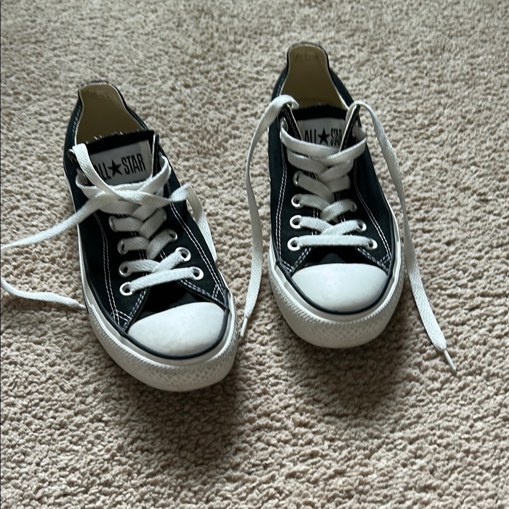 Converse Black and White Classic Sneakers